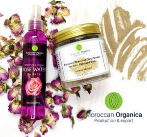 Rhassoul Clay & Rose Water Face mask